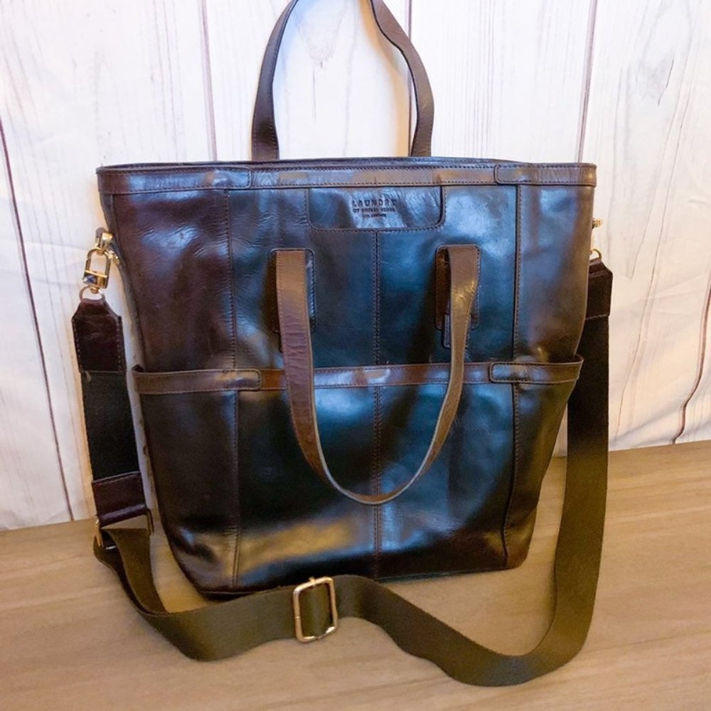 Laundry by Shelli Segal Leather Tote